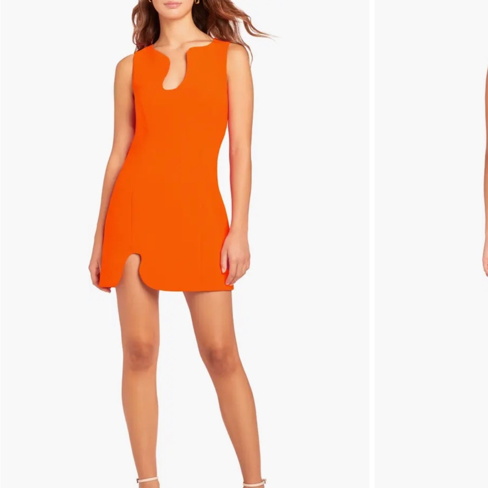 Amanda uprichard orange dress